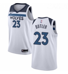 Womens Nike Minnesota Timberwolves 23 Jimmy Butler Swingman White NBA Jersey Association Edition 