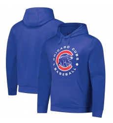 Men Chicago Cubs Blue Dunbrooke Champion Pullover Hoodie Men Chicago Cubs Blue Dunbrooke Champion Pullover Hoodie