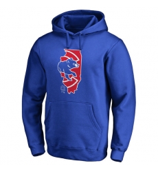 Men Chicago Cubs Royal Men Pullover Hoodie8