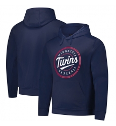Men Minnesota Twins Navy Cooperstown Collection Logo Club Pullover Hoodie Men Minnesota Twins Navy Cooperstown Collection Logo Club Pullover Hoodie