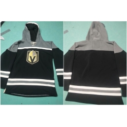 Men Las Vegas Golden Knights Blank Stitched Hockey Hoodie