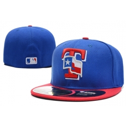 Texas Rangers Fitted Cap 001