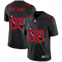 Men Women Youth Toddler Arizona Cardinals Custom Men Nike Team Logo Dual Overlap Limited NFL Jerseyey Black