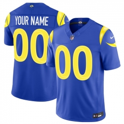 Men Los Angeles Rams Active Player Custom Royal 2026 F U S E  Vapor Limited Stitched Football Jersey