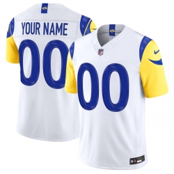 Men Los Angeles Rams Active Player Custom White 2026 F U S E  Vapor Limited Stitched Football Jersey