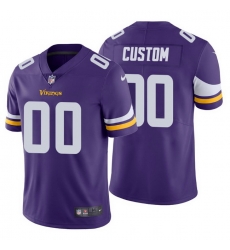 Men Women Youth Toddler All Size Minnesota Vikings Customized Jersey 008