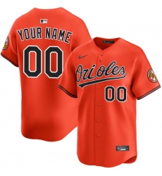 Men Women Youth Toddler BALTIMORE ORIOLES Orange Custom Stitched Jersey