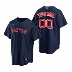 Men Women Youth Toddler All Size Boston Red Sox Custom Nike Navy Stitched MLB Cool Base Jersey