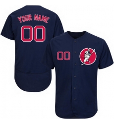 Men Women Youth Toddler All Size Boston Red Sox Navy Customized Flexbase New Design Jersey