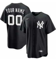 Men Women Youth Toddler NEW YORK YANKEES Custom Stitched Jersey Black Men Women Youth Toddler NEW YORK YANKEES Custom Stitched Jersey Black