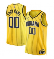 Men Indiana Pacers Active Player Custom Yellow 2026 27 Statement Edition Stitched Basketball Jersey Men Indiana Pacers Active Player Custom Yellow 2026 27 Statement Edition Stitched Basketball Jersey