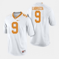 Men Tennessee Volunteers Cheyenne Labruzza College Football White Jersey