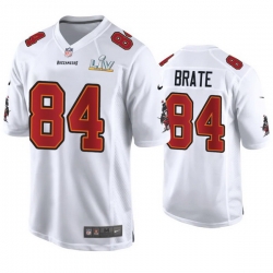 Cameron Brate Buccaneers White Super Bowl Lv Game Fashion Jersey