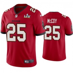 Men Lesean Mccoy Buccaneers Red Super Bowl Lv Vapor Limited Jersey