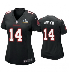 Women Chris Godwin Buccaneers Black Super Bowl Lv Game Fashion Jersey