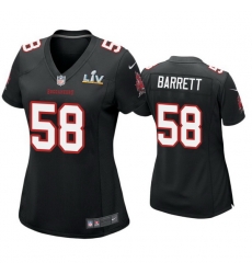 Women Shaquil Barrett Buccaneers Black Super Bowl Lv Game Fashion Jersey