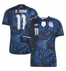 Youth 11Angel Di Maria Argentina National Team adidas 2026 Away Replica Jersey Black 2 Youth 11Angel Di Maria Argentina National Team adidas 2026 Away Replica Jersey Black 2