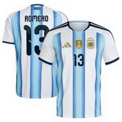 Men 13 Cristian Romero Argentina National Team World Cup  1