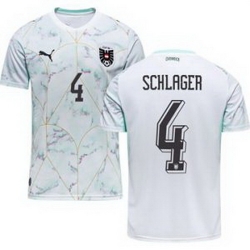 Youth 4 Austria Xaver Schlager World Cup Away Replica Jersey  2