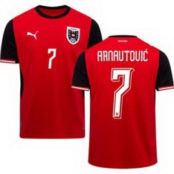 Youth 7 Austria Marko Arnautovic World Cup Away Replica Jersey  1