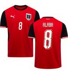 Youth 8 Austria David Alaba World Cup Away Replica Jersey  1