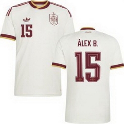 Youth 15 Spain Alex Baena World Cup 2026 Away Replica Jersey   2
