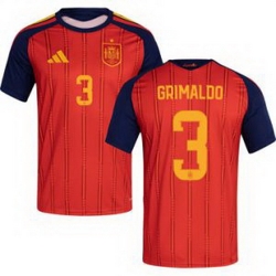 Youth 3 Spain Alejandro Grimaldo World Cup 2026 Away Replica Jersey   1