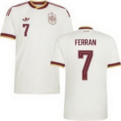 Youth 7 Spain Ferran Torres World Cup 2026 Away Replica Jersey   2
