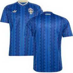 Youth 0 Sweden Blank World Cup Replica Jersey  2