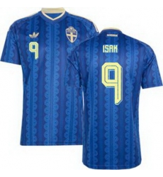 Youth 9 Sweden Alexander Isak World Cup Replica Jersey 2 Youth 9 Sweden Alexander Isak World Cup Replica Jersey 2