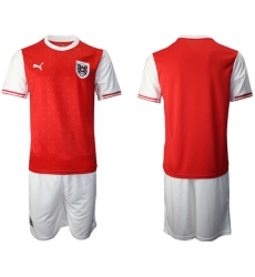 Mens Austria Short Soccer Jerseys 002