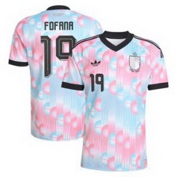 Men 19Malick Fofana Belgium Jersey   1