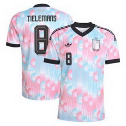 Men 8Youri Tielemans Belgium Jersey   1