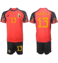 Men FIFA 2022 Belgium Soccer Jersey 012