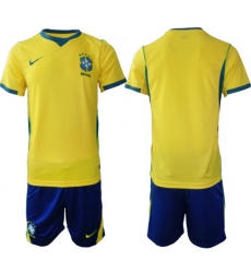 Men Brazil 2026 FIFA World Cup Yellow Home Soccer Jersey BLANK Men Brazil 2026 FIFA World Cup Yellow Home Soccer Jersey BLANK