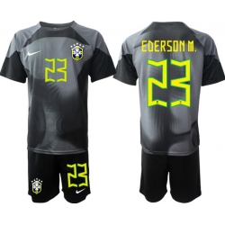 Men FIFA 2022 Brazil Soccer Jersey 007