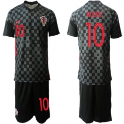 Mens Croatia Short Soccer Jerseys 011