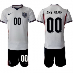 England FIFA World Cup 2026 White Soccer Jersey Custom