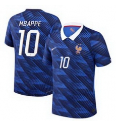 Men 10Kylian Mbappe France Jersey   2