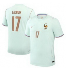 Men 17Maxence Lacroix France Jersey   1