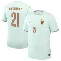 Men 21Lucas Hernandez France Jersey   1