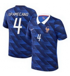 Men 4Dayot Upamecano France Jersey   2