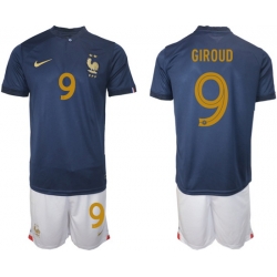 Men FIFA 2022 France Soccer Jersey 015