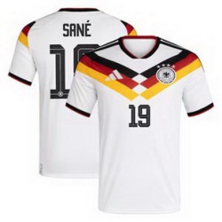 Men 19Leroy Sane Germany National Team Jersey   5