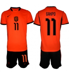 Men Netherlands 2026 Soccer Jerseys Orange #11 Cody Gakpo Men Netherlands 2026 Soccer Jerseys Orange #11 Cody Gakpo