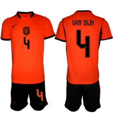 Men Netherlands 2026 Soccer Jerseys Orange #4 Virgil van Dijk Men Netherlands 2026 Soccer Jerseys Orange #4 Virgil van Dijk