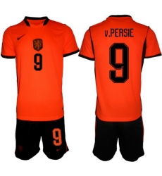Men Netherlands 2026 Soccer Jerseys Orange #9 Robin van Persie
