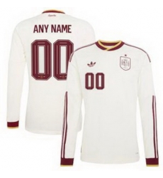 Men 00 Spain Custom World Cup 2026 Away Replica Jersey 2 Men 00 Spain Custom World Cup 2026 Away Replica Jersey 2