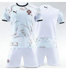 2026 FIFA World Cup Portugal Soccer White Jersey Blank