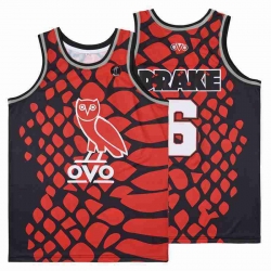 #6 DRAKE OVO SO FAR GONE BASKETBALL JERSEY2